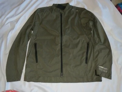 Men's OAKLEY Latch FZ Full Zip Windbreaker Shirt Jacket Dark Brush $110 - Image 1 of 3