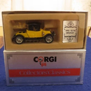 NEW Corgi Collectors Classics C862 1910 12/16 Renault Orig Box SEE PICS - Picture 1 of 11