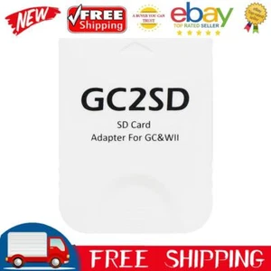 Memory Card Adapter Plug and Play for GameCube Game Consoles (White) - Zdjęcie 1 z 6