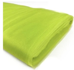 10 YARD Apple Green Tulle fabric 108” Width - Picture 1 of 1