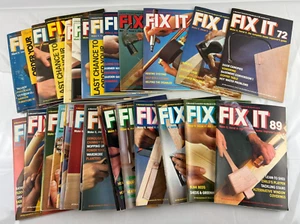 Fix It, Marshall Cavendish Handbook 1984, Lot of 30 - Parts 64-96 - Picture 1 of 12