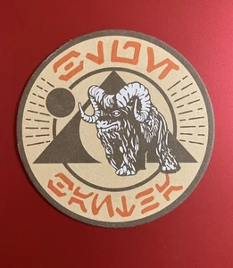 Disneyland Star Wars Galaxy's Edge Oga's Cantina Blue Bantha Coaster Disney 4" - Picture 1 of 2