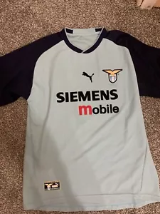 Jersey Lazio Puma Soccer Fútbol Calcio Shirt Maglia Size L - Picture 1 of 4