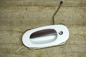 BLANCO 1998-2003 JAGUAR XJ8 VANDEN PLAS MANIJA DE PUERTA EXTERIOR DELANTERA IZQUIERDA FABRICANTE DE EQUIPOS ORIGINALES - Imagen 1 de 9