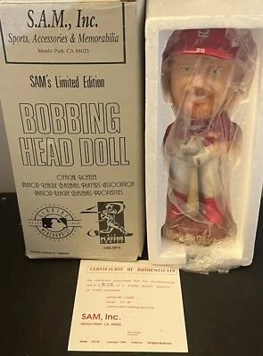 Bobblehead Mark McGuire St. Louis Cardinals 1999 SAMS Редкая КУКЛА BOBBING HEA - Изображение 1 из 4