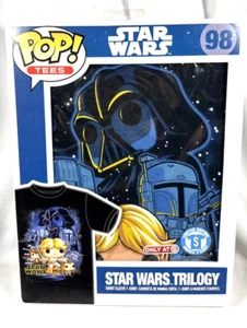 NEW FUNKO POP TEES STAR WARS TRILOGY SMALL T-SHIRT TARGET EXCLUSIVE #98 - Picture 1 of 10