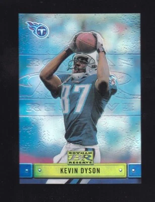 2000 Bowman Reserve Kevin Dyson #75 Tennessee Titans - Image 1 of 2