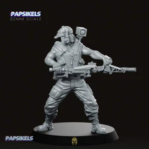 Aliens Aliens Jake Roberts Marine Miniature Sci-fi Stargrave 28mm - 55mm Cheap - Picture 1 of 6