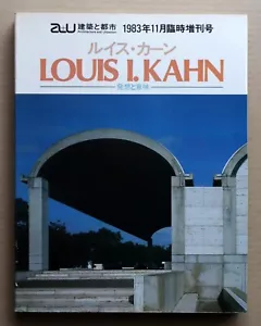 a+u Architecture 1983 / 11, Extra Edition: LOUIS I. KAHN, Conception & Meaning, - Picture 1 of 11