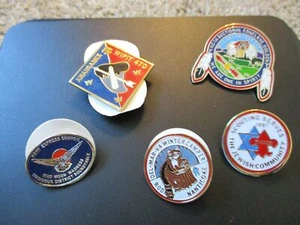 Lote de 5 alfileres de sombrero Boy Scout BSA #239 - Imagen 1 de 6