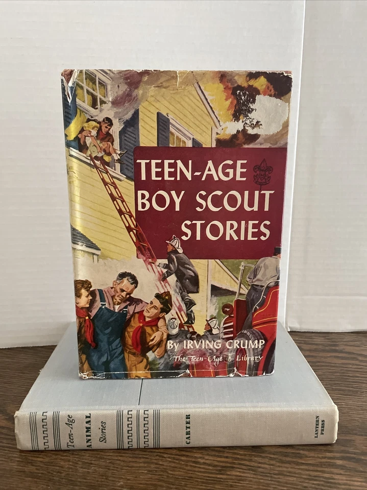 Teen-Age Boy Scout Stories, Irving Crump And Teen-age Animal Stories X2 Books - Image 1 of 4