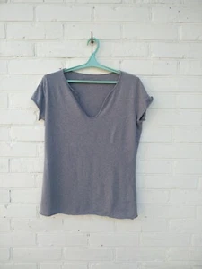 ZADIG & VOLTAIRE Damen graues T-Shirt Red Wings Logo Gr. M - Bild 1 von 6