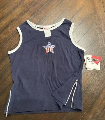 Camiseta sin mangas vintage para niña talla L 4 4 de julio hecha en EE. UU. Foto 1 de 4