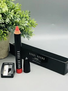 Bobbi Brown Art Stick Crayon Sunset Orange 2 With Sharpener DISCONTINUED RARE - Picture 1 of 4