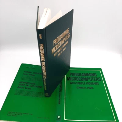1980 Programing MicroComputers With Sample Programs Stanley J. Evans Reston HCDJ - Image 1 of 4