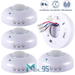 Interruptor de lámpara de luz de encendido/apagado automático con sensor de movimiento PIR infrarrojo 110 V - Imagen 1 de 14