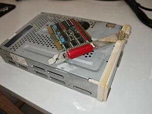 TANDBERG DATA TDC 4222 SCSI SLR (OEM BULL) + AXEL IRIS V551 CONTROLLER SCSI - Photo 1/12