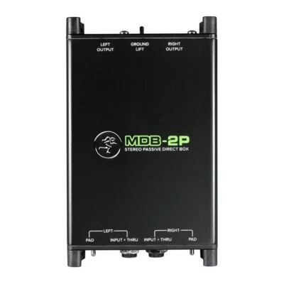 Mackie MDB-2P Passive Stereo Direct Box - Image 1 of 4