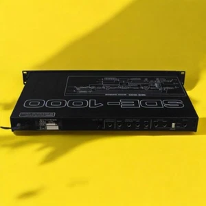 Roland SDE-1000 Digital Delay Rack Effect Processor Vintage Working black - Picture 1 of 6