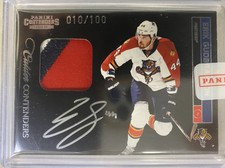 2011-12 Panini Contenders Hockey Patch Auto#222 Erik Gudbranson Auto Patch /100