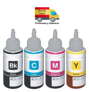 4 Tinta compatible para Epson 102 103 104 106 107 T6643 T6733 70ml - Imagen 1 de 1
