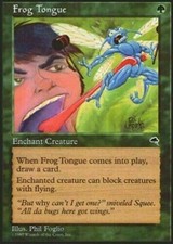 4 Frog Tongue - LP - Tempest - mtg - x4 4x