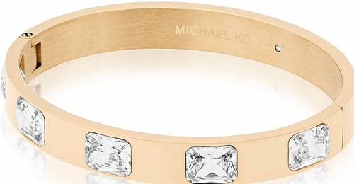 Michael Kors Bracciale Bracciale Cristallo Rinalzato Oro MKJ6236710