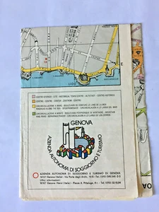 Mappa Genova 1985 - Picture 1 of 2