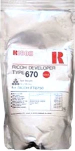 Genuine Ricoh 887576 Type 670 Black Developer (1) Factory Sealed Bag - Picture 1 of 1
