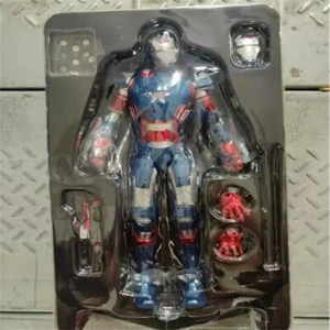 Iron Man Iron Patriot / Lt. War Machine Actionfigur - 31 cm, bewegliches Modell - Bild 1 von 11