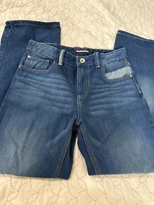 Tommy Hilfiger Jean For Boys Size 18 / Straight Leg  Boot. Used - Picture 1 of 6