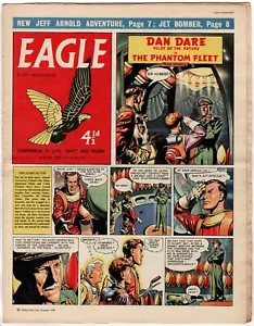 Eagle vol 9 #25, 20th June 1958. FN/VFN. Dan Dare. - Picture 1 of 2