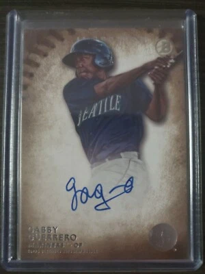 2014 BOWMAN INCEPTION AUTOGRAPH #PA-GG GABBY GUERRERO MARINERS - Image 1 of 2