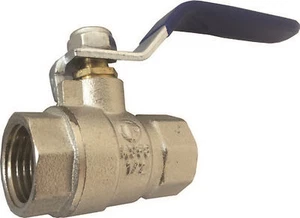 Grifo de bola PN25, latón cromado, IG sobre IG, PN25, 1/2", 3/4", 1", - Imagen 1 de 1