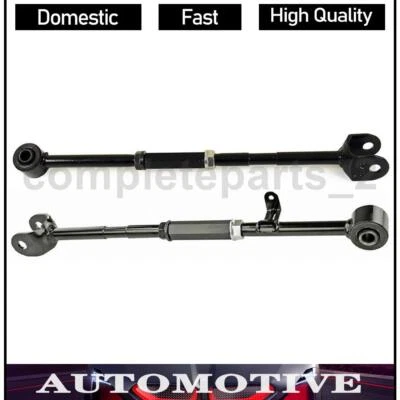 2 Braços laterais traseiros esquerdos traseiros traseiros traseiros traseiros traseiros para Toyota Venza 2.7L 3.5L - Imagem 1 de 4