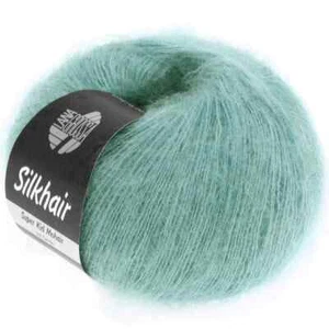 LANA GROSSA SILKHAIR Strickgarn Wolle (82 - Helltürkis) - Bild 1 von 5