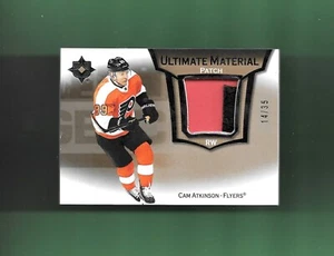 CAM ATKINSON-PHILADELPHIA FLYERS! 2022-23 Ultimate MATERIAL PATCH 2 CLR /15 - Picture 1 of 2