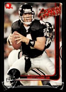 1991 Action Packed Rookie Update Brett Favre RC Atlanta Falcons #21