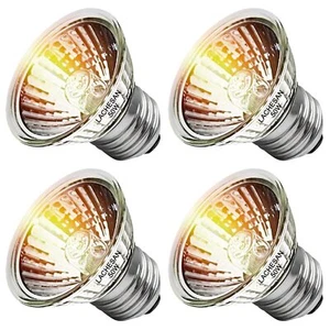 Turtle Heat Lamp 4-Pack 50W UVA UVB Reptile Turtle Light Bulbs for Amphibian ... - Picture 1 of 6