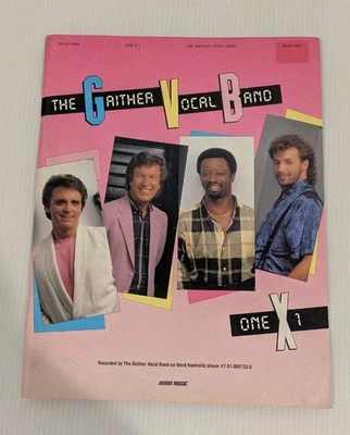 盖瑟声乐乐队 One x 1 歌书福音四重奏 1987 年状况良好 — 第 1/4 张图片