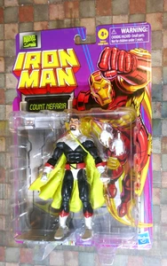 MARVEL LEGENDS RETRO IRON MAN WAVE COUNT NEFARIA FIGUR - Bild 1 von 2