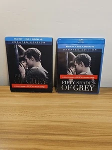 Fifty Shades Of Grey Blu-ray DVD Digital HD Unrated Alternate Ending Sealed New  - Picture 1 of 6