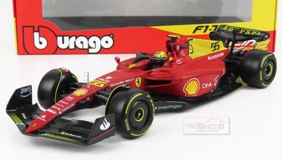 1:18 BURAGO Ferrari F1-75 #55 Monza Gp Italy 2022 Carlos Sainz BU16811SA-MONZA - Immagine 1 di 4