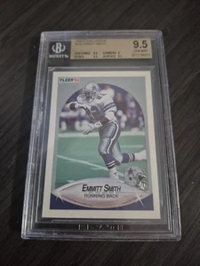1990 Fleer Update Emmitt Smith #U-40 BGS 9.5 - Picture 1 of 2