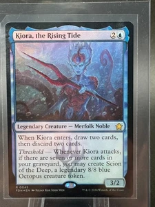 Kiora, the Rising Tide 0045 Magic The Gathering Foundations **FOIL** - Picture 1 of 2
