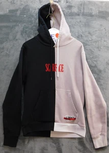 Scarface Hoodie Mens Medium Black White Split Pullover Shoe Palace Movie Themed - Picture 1 of 18