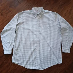 Brooks Brothers Gr. 17,5 - 6/7 Traditional Fit Langarmhemd weiß und blau - Bild 1 von 8