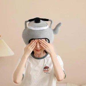 Kettle Headgear Hat Cute Adults Decor Costume Cap for Dress up Holiday Party - Picture 1 of 4
