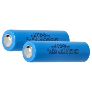 2x ER14505 Batterien 2700mAh 3,6V Li-SOCl2 - Bild 1 von 9