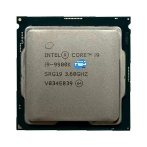 Intel Core i9-9900K CPU Processor 3,60GHZ Max 5,00GHZ 8C/16T 95W Tdp Gaming - Picture 1 of 6